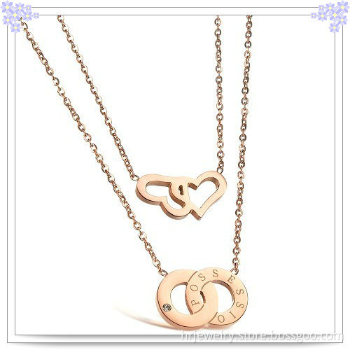 Stainless Steel Jewelry Women Fashion Necklace (HR2088)